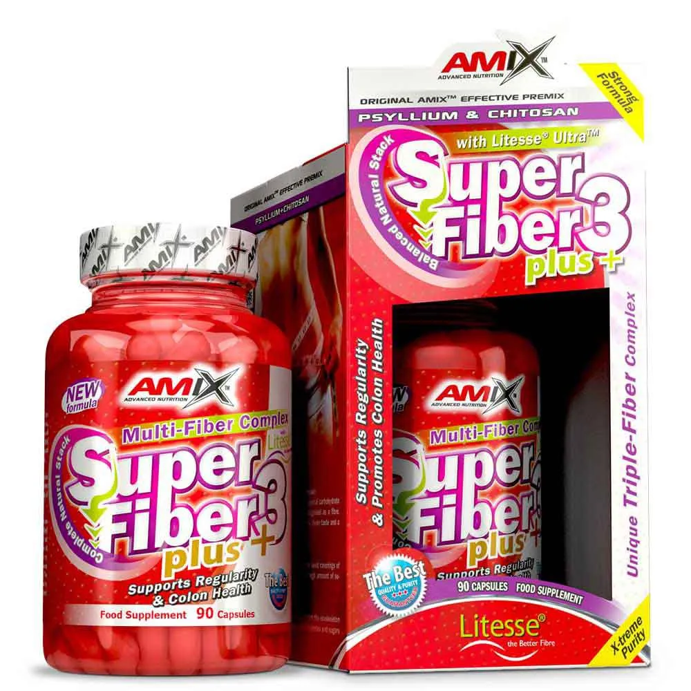 Amix Super Fiber3 Plus Kapsler 90 Enheter, One size