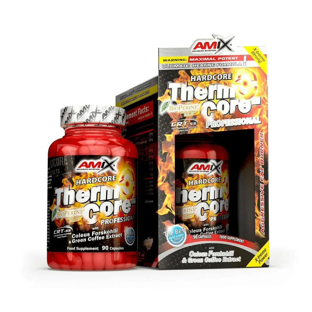 Amix Thermocore Fettforbrenner 90 Enheter, Uncolor, One Size