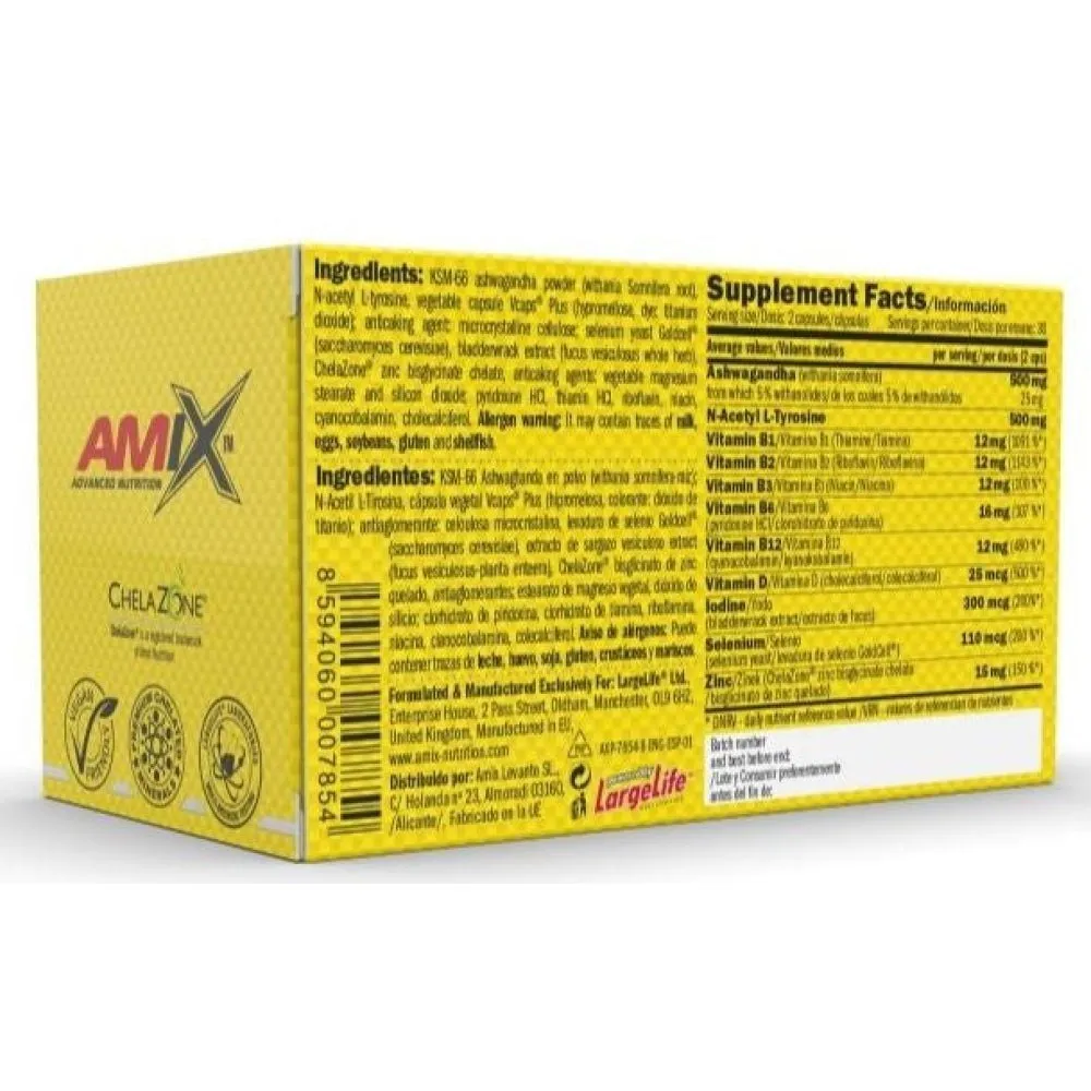 Amix Thyromax Vitamins Kapsler 60 Enheter, Uncolor, One Size