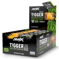 Amix Tiggerzero Multi-layer Proteinbarerboks Peanøttsmør 60g 20 Enheter
