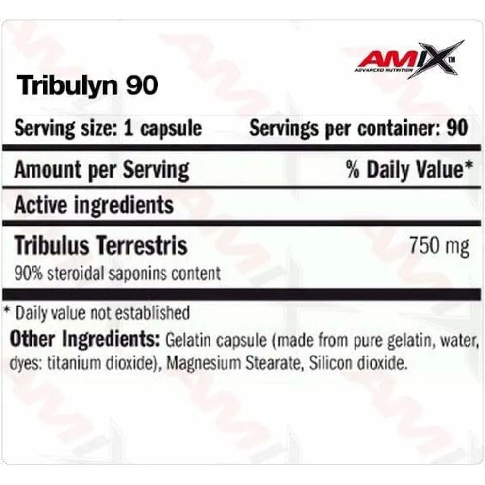 Amix Tribulyn Max 90% Muskelmasse 100 Enheter, Uncolor, One Size Amix Tribulyn Max 90% Muskelmasse 100 Enheter, Uncolor, One Size
