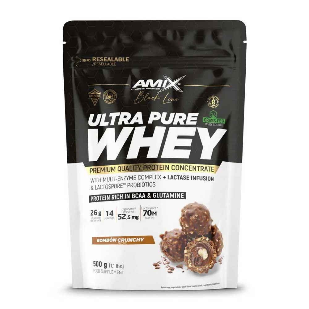 Amix Ultra Pure Whey 500g Protein Sjokolade, One size