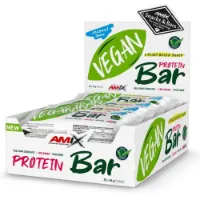 Amix Vegan Protein 45g Coco Energibar Boks 20 Enheter Amix Vegan Protein 45g Coco Energibar Boks 20 Enheter