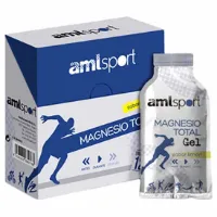 Amlsport Total Magnesium Boks Med Energigeler Sitron 20ml 12 Enheter