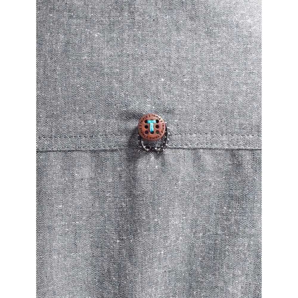 Amplifi Quality Goods Since 2009 Skjorte Med Lange Ermer, Denim, XL