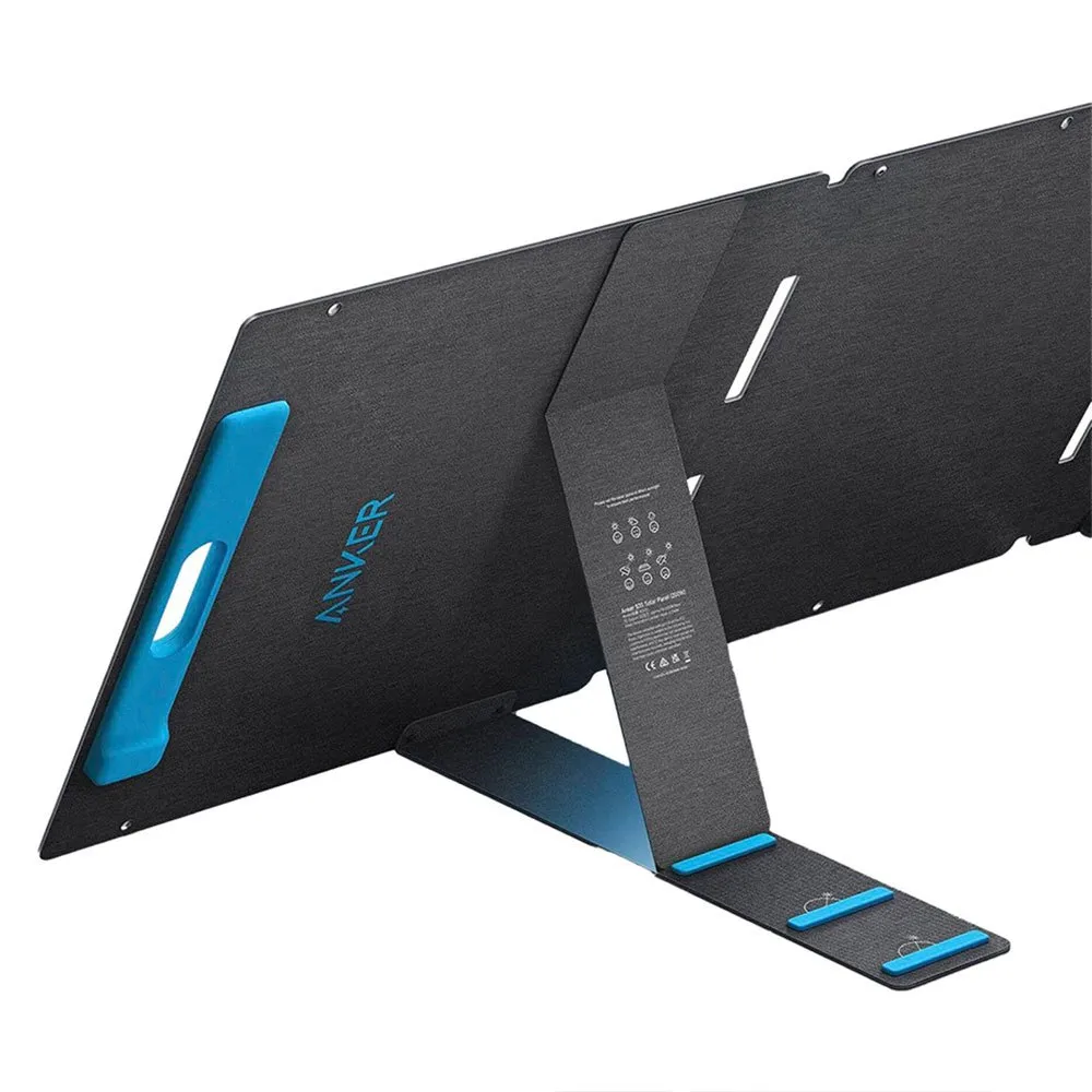 Anker 531 Bærbar Solcellepanel 200w, Black, One Size