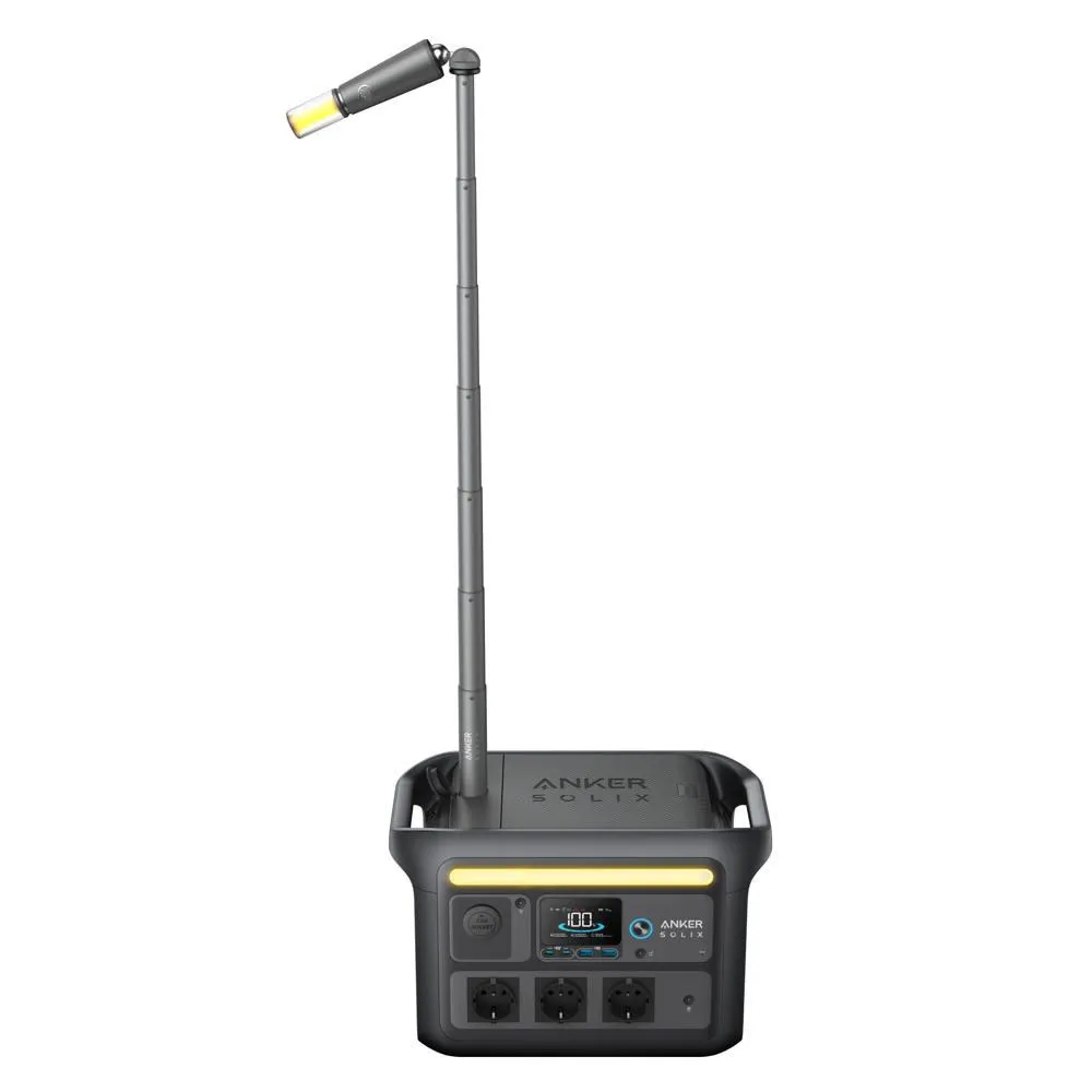 Anker Solix C800x 768wh Bærbar Kraftstasjon, Grey, One Size Anker Solix C800x 768wh Bærbar Kraftstasjon, Grey, One Size