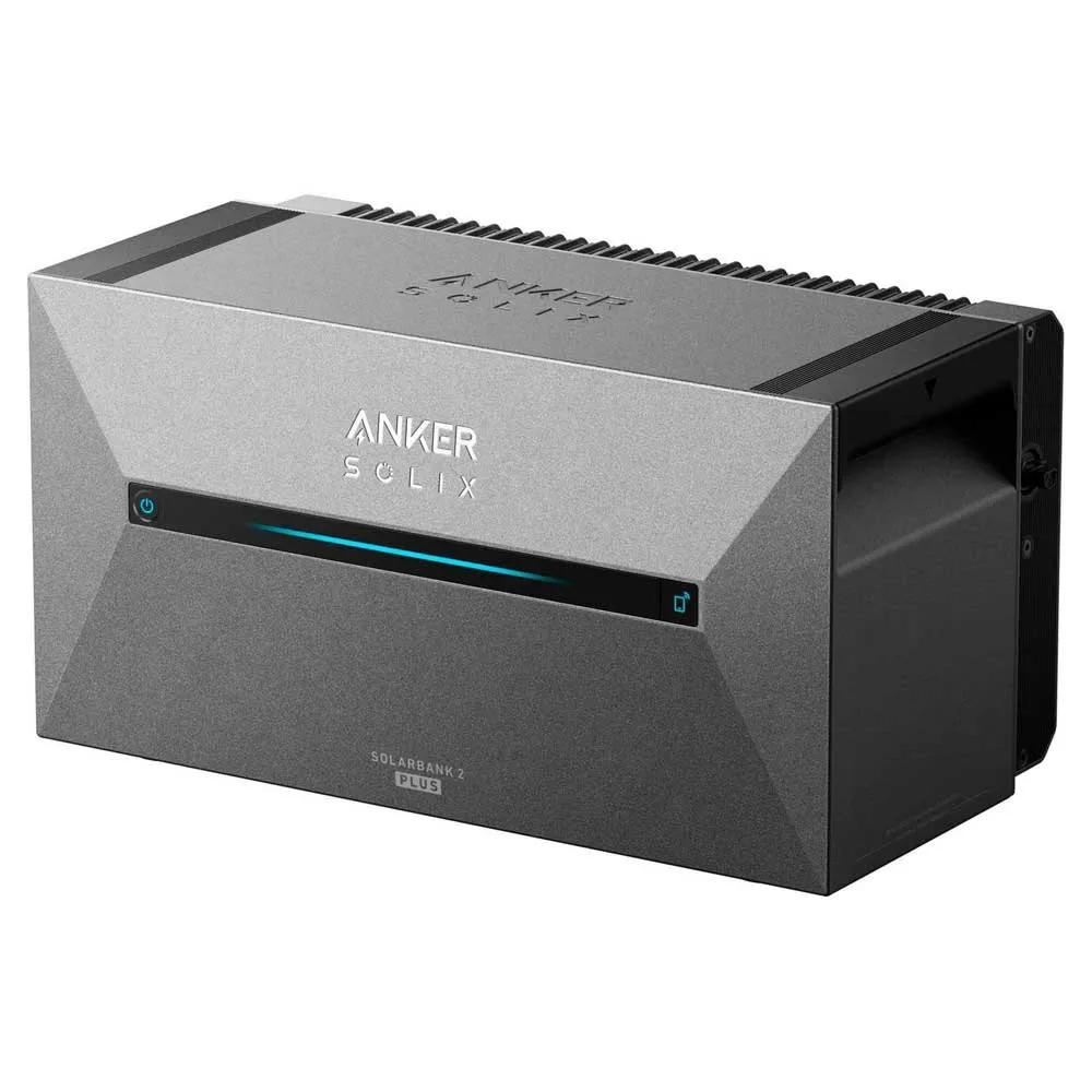 Anker Solix E1600 Plus Solcellebank 1600wh, Grey, One Size