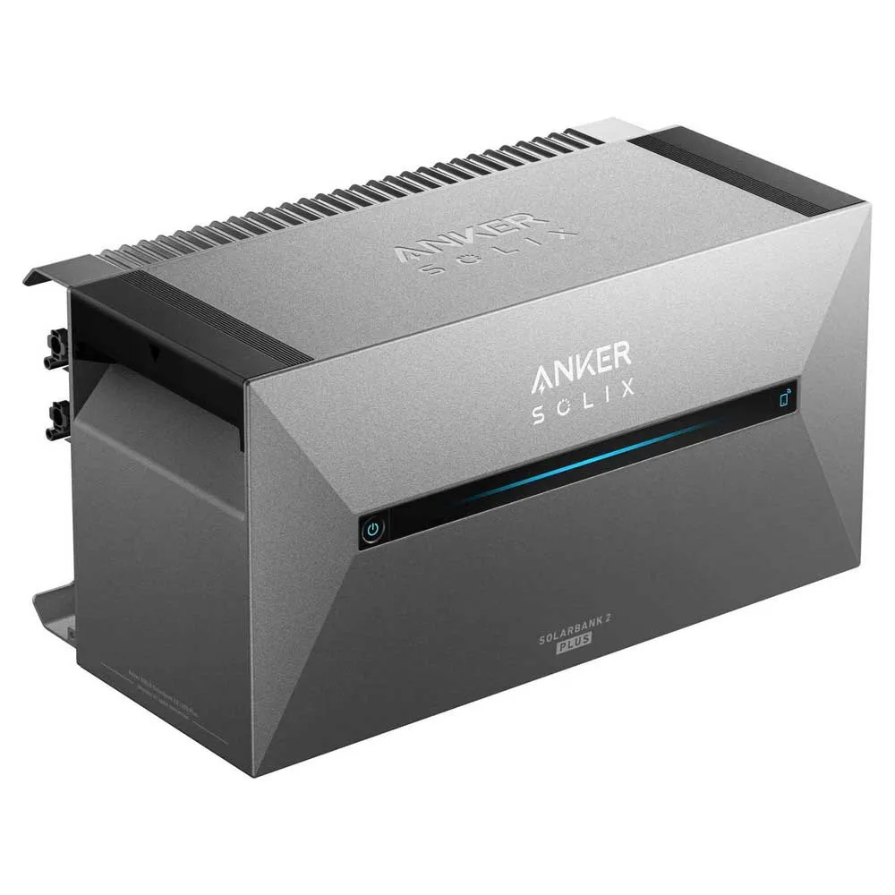 Anker Solix E1600 Plus Solcellebank 1600wh, Grey, One Size