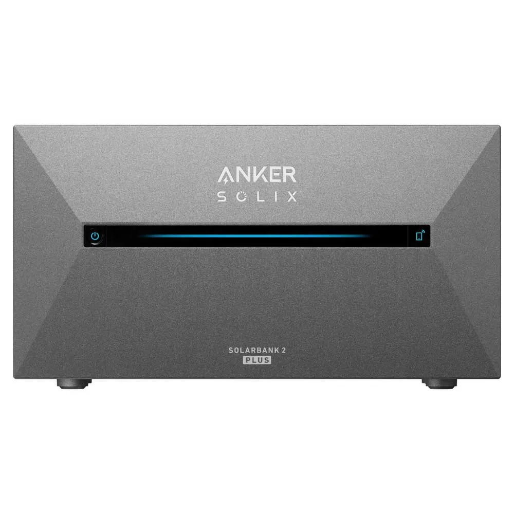 Anker Solix E1600 Plus Solcellebank 1600wh, Grey, One Size