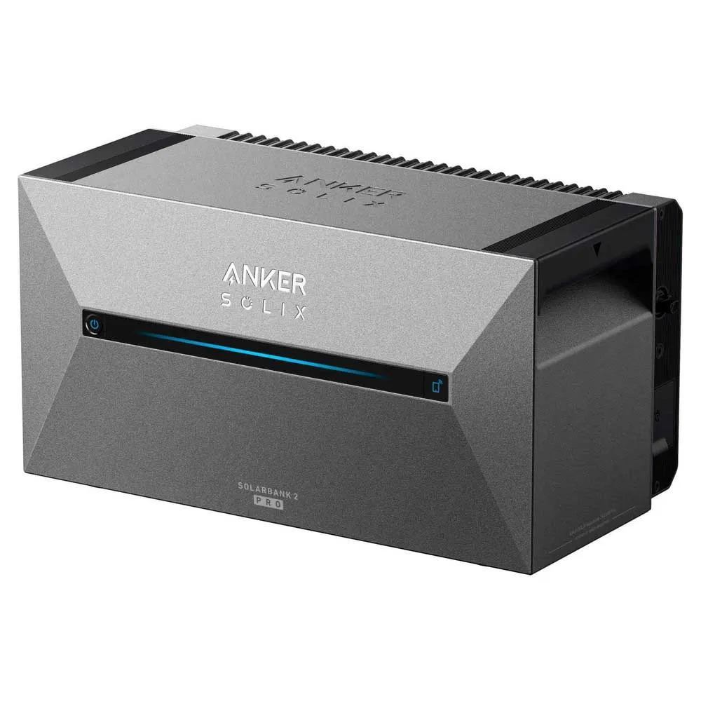 Anker Solix E1600 Pro Solcellebatteri 1600 Wh, Grey, One Size