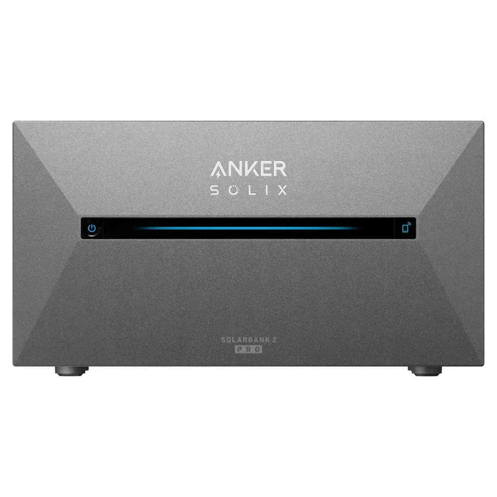 Anker Solix E1600 Pro Solcellebatteri 1600 Wh, Grey, One Size