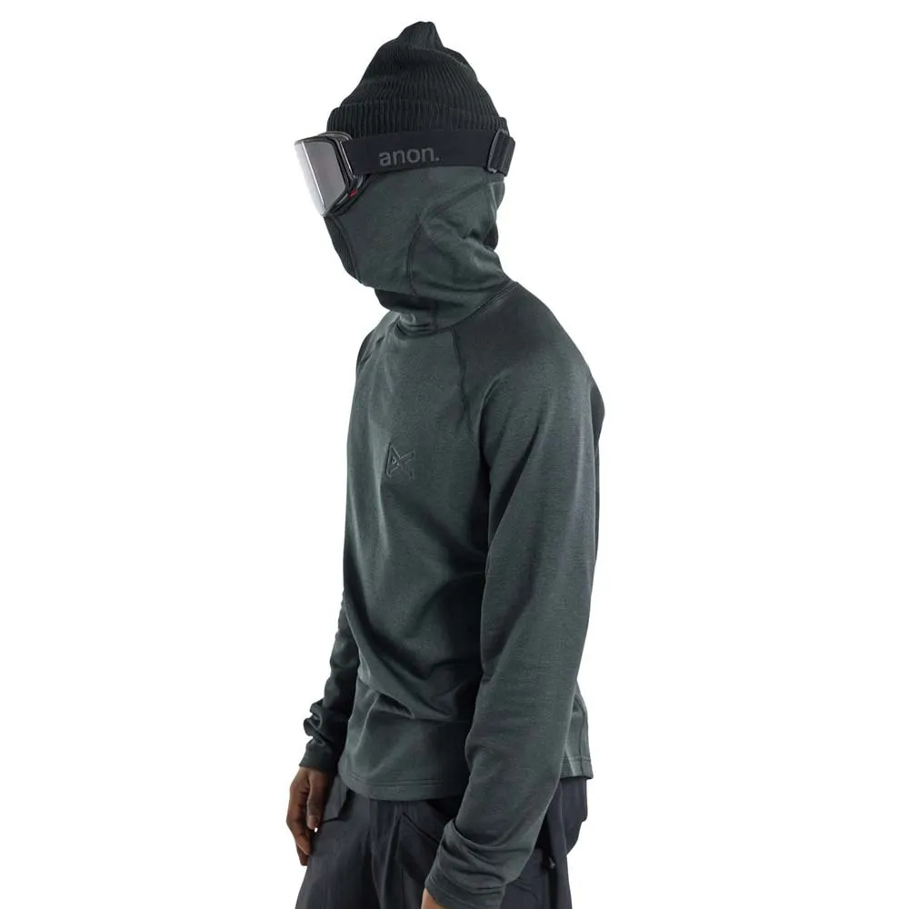Anon Mfi Mdwt Langarmet Baselag, Black