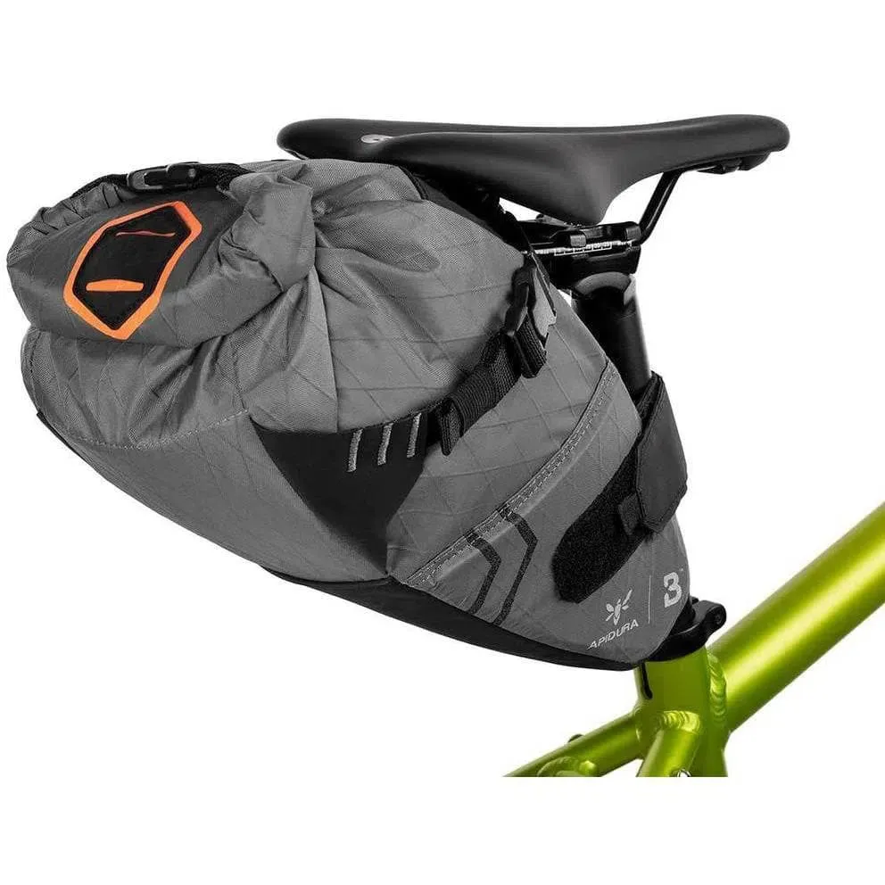 Apidura + Bombtrack Saddle pack 5L, Grey Apidura + Bombtrack Saddle pack 5L, Grey