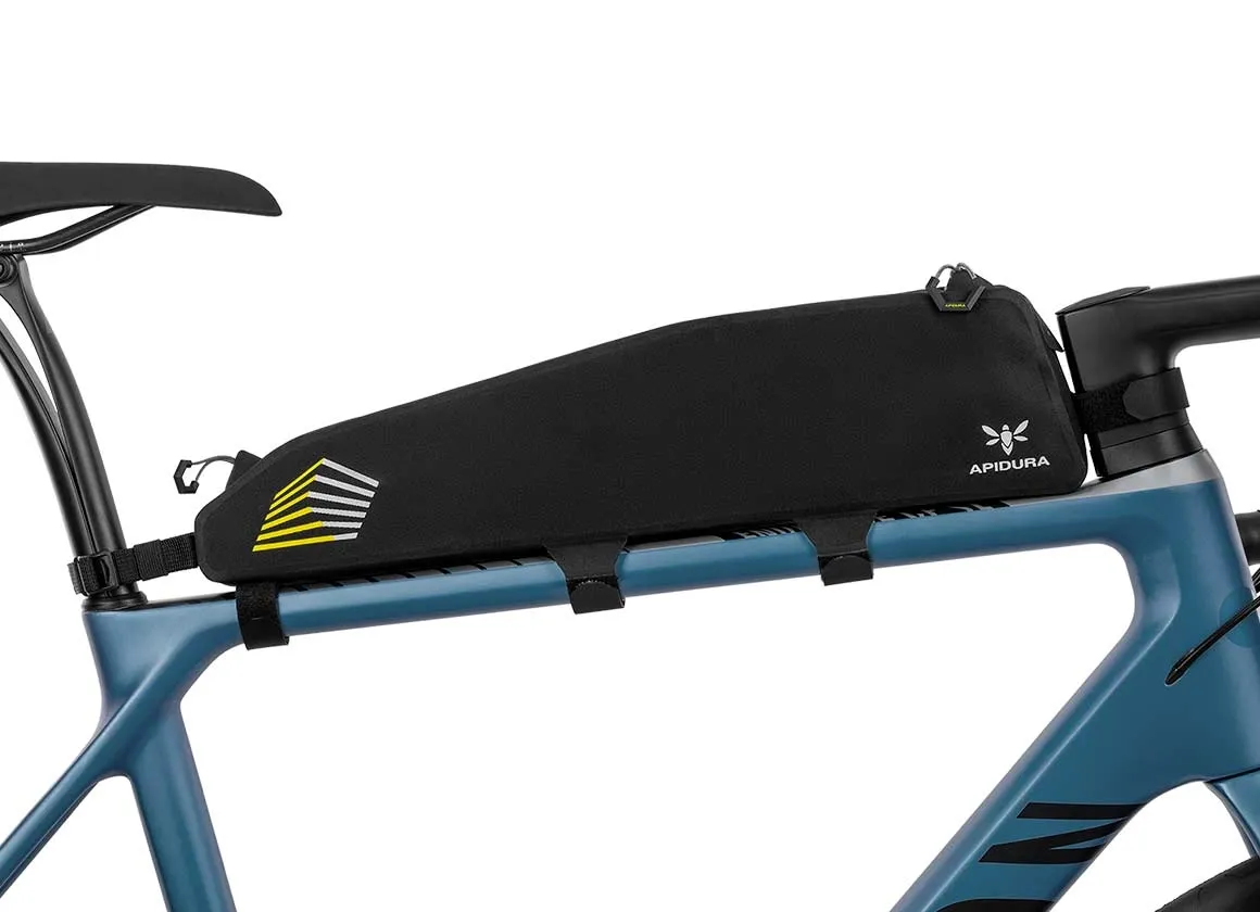 Apidura Racing Long Top Tube Pack, Black