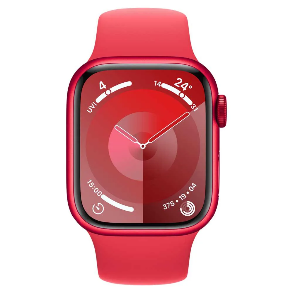 Apple Series 9 Gps 41 Mm Sport Band Watch, Red