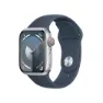 Apple Series 9 Gps+cellular 41 Mm Klokke Refurbished, Silver / steel blue