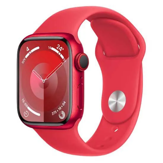 Apple Series 9 Gps+cellular Sport Band 41 Mm Watch, Red