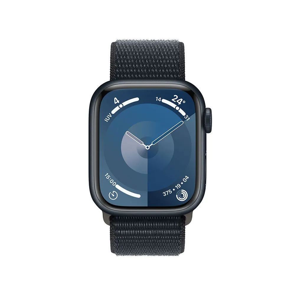 Apple Series 9 Gps Sport Loop 45 Mm Watch Refurbished, Midnight