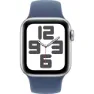 Apple Watch Se Gps Med Sportsreim 40mm Refurbished, Silver aluminium / denim