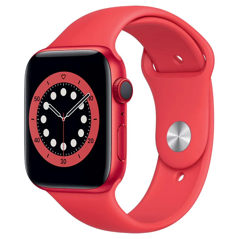Apple Watch Series 6 Gps+cellular 44 Mm Klokke Refurbished, Red