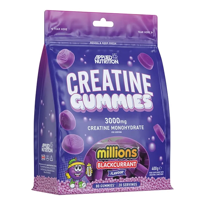 Applied Nutrition Gummies, Creatine gummies, 80 gummies