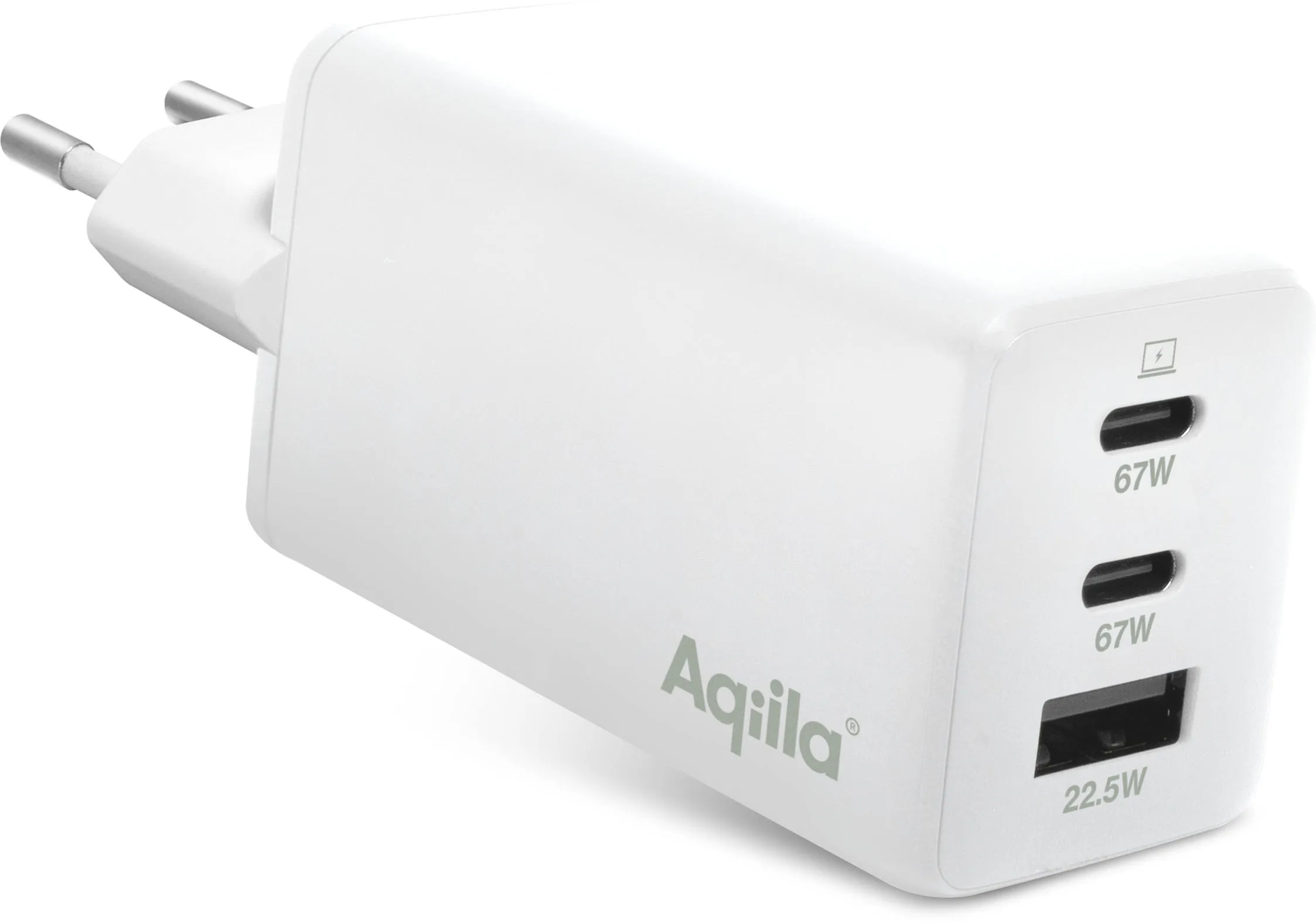 Aqiila Chargebird W3 65W 2xUSB-C/USB-A