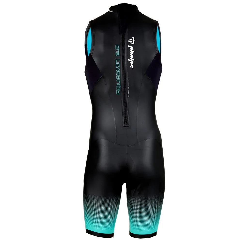 Aqua Sphere Aquaskin V3 Dame Shorty female, Black / turquoise, L Aqua Sphere Aquaskin V3 Dame Shorty female, Black / turquoise, L