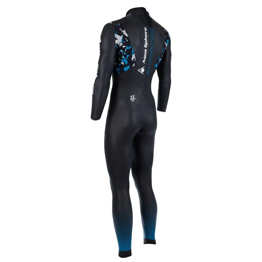 Aqua Sphere Aquaskin V3 Våtdrakt I Neopren unisex, Black / turquoise, L