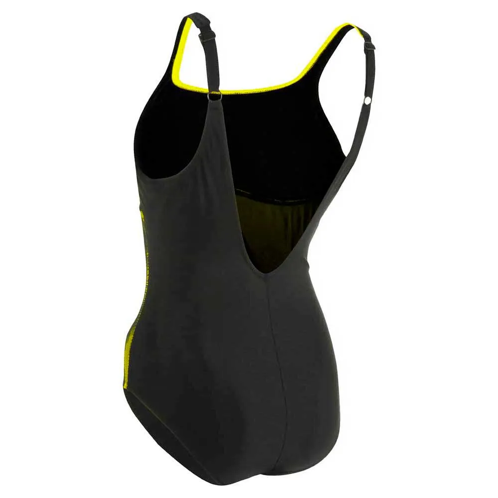 Aqua Sphere Elkie Badetøy female, Black / bright yellow