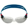 Aqua Sphere Kaiman Speil-svømmebriller unisex, Clear / petrol / silver titanium mirrored, One Size