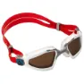 Aqua Sphere Kayenne Pro Svømmemaske unisex, White / grey / photochromatic, One Size