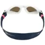 Aqua Sphere Kayenne S Svømmebriller For Barn unisex, White / grey / brown, One Size