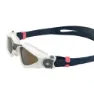 Aqua Sphere Kayenne S Svømmebriller For Barn unisex, White / grey / brown, One Size