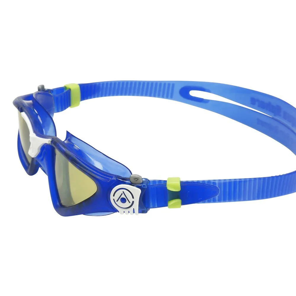 Aqua Sphere Kayenne Speil-svømmebriller Mann,Kvinne, Dark blue / green, One Size