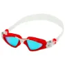 Red / white / blue titanium mirrored