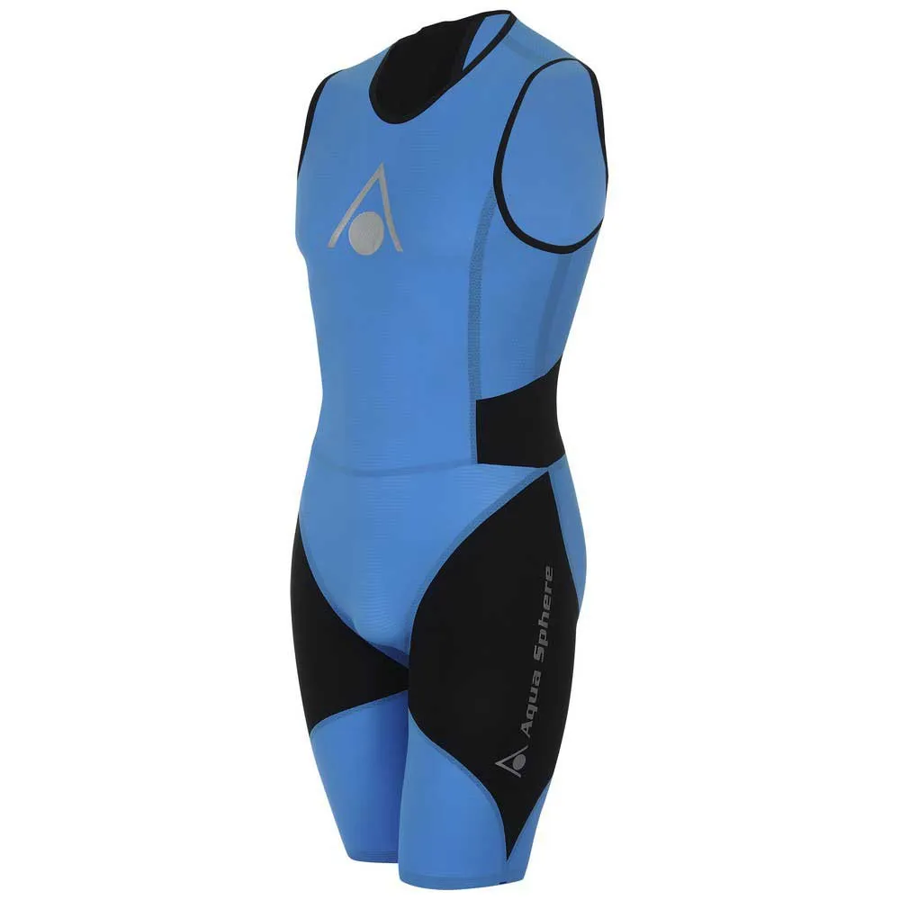 Aqua Sphere Phantom Speed V3 Ermeløs Triatlon-drakt male, Black / royal blue Aqua Sphere Phantom Speed V3 Ermeløs Triatlon-drakt male, Black / royal blue