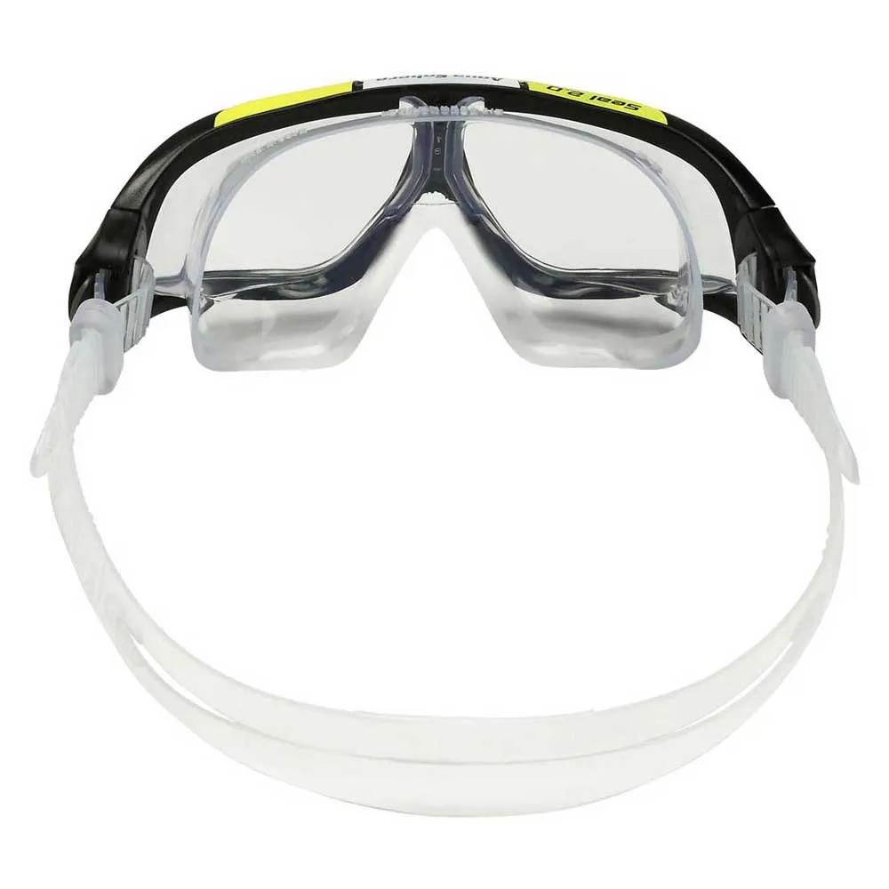 Aqua Sphere Seal 2.0 Svømmemaske unisex, Black / grey / clear, One Size