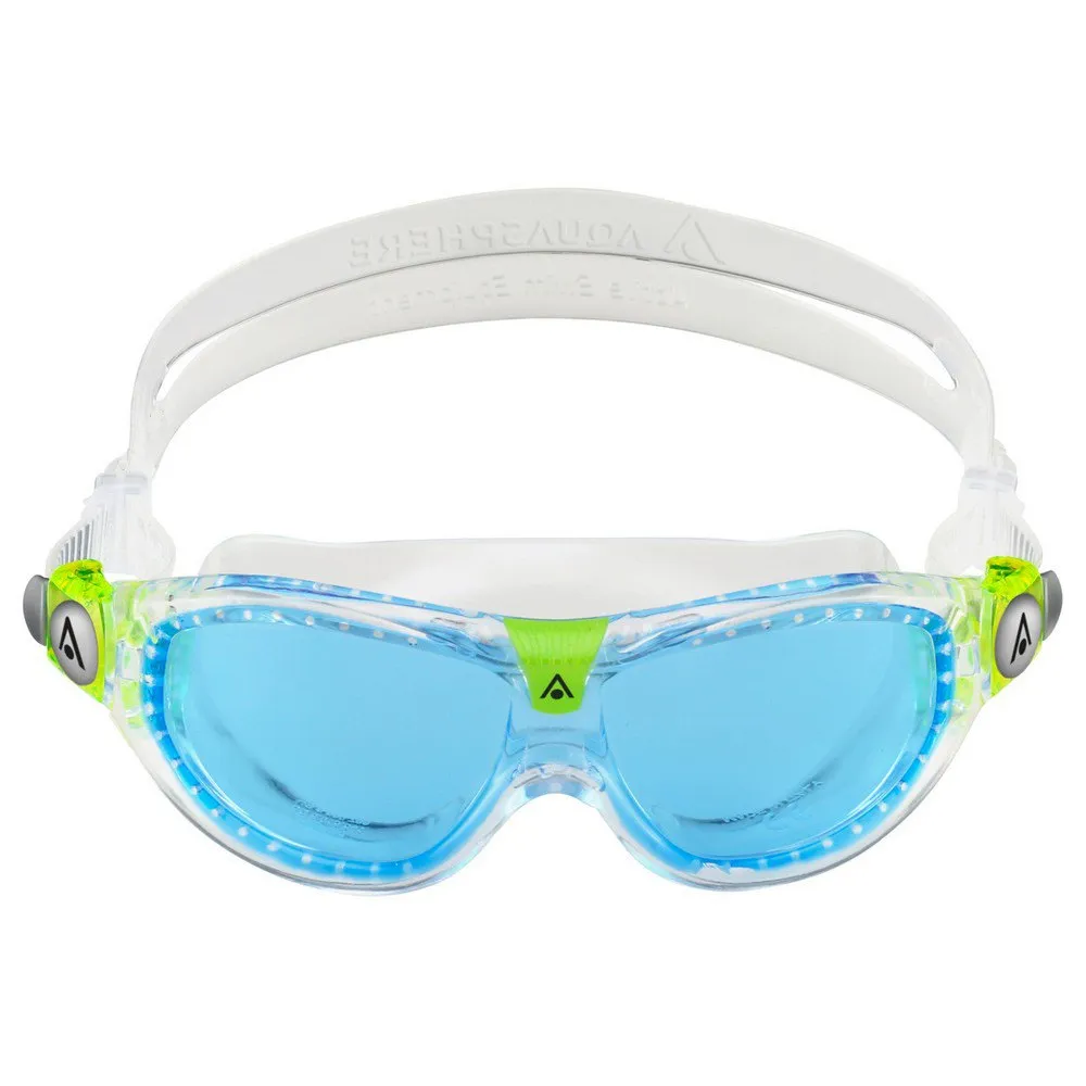 Aqua Sphere Seal 2 ´1.8 Junior Svømmemaske unisex, Clear / clear / blue, One Size