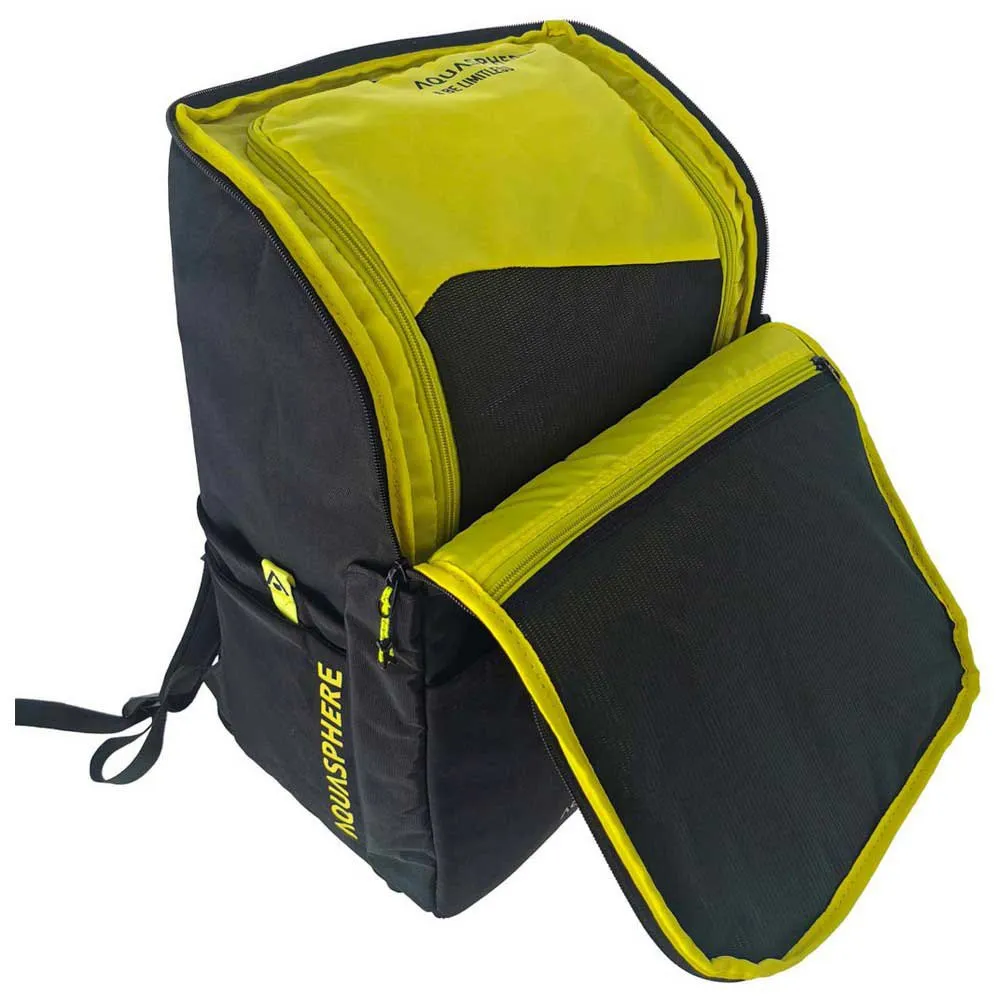 Aqua Sphere Transition 35l Ryggsekk unisex, Black / bright yellow, One Size Aqua Sphere Transition 35l Ryggsekk unisex, Black / bright yellow, One Size