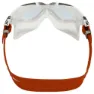 Aqua Sphere Vista Pro Lens Mirror Iridescent Svømmemaske unisex, White / red, One Size