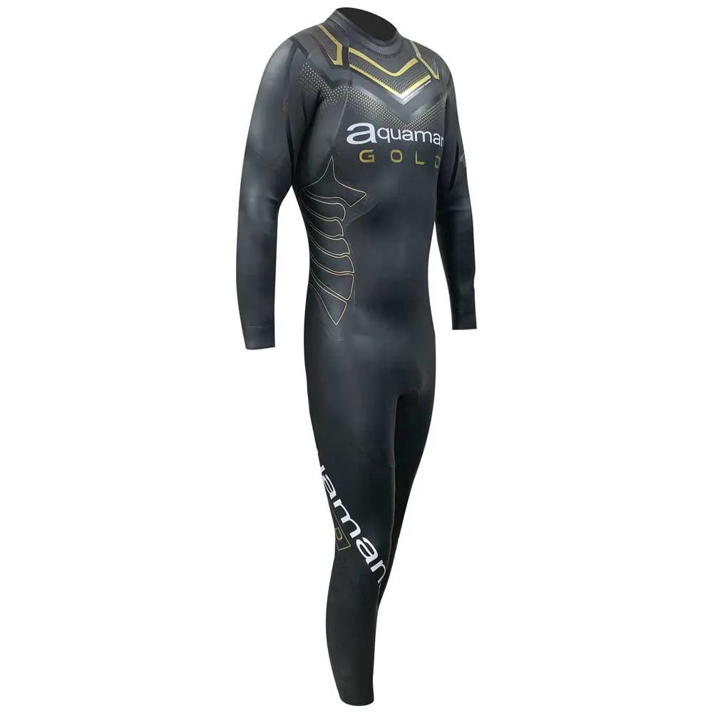 Aquaman Cell Gold Våtdrakt I Neopren unisex Aquaman Cell Gold Våtdrakt I Neopren unisex