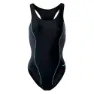 Aquawave Abra Badetøy female, Black / aqua splash