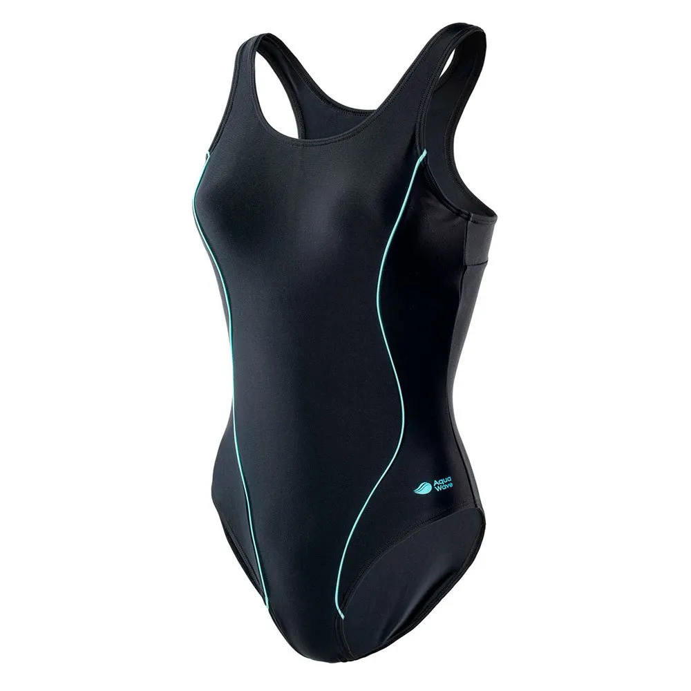 Aquawave Abra Badetøy female, Black / aqua splash