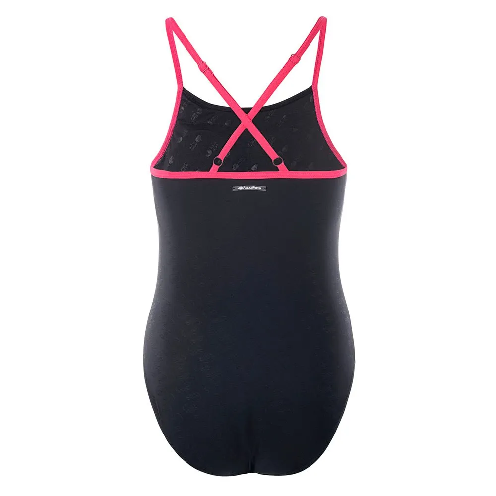 Aquawave Sublime Ii Badetøy female, Black / raspberry sorbet