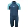 Aquawave Surfo Junior Våtdrakt I Neopren unisex, Gibraltar sea / peacock blue, 14Y
