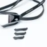Aquawave Vectro Mc Champ Speil-svømmebriller unisex, Black / silver mirror, One Size