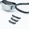 Aquawave Vectro Mc Champ Speil-svømmebriller unisex, Black / silver mirror, One Size