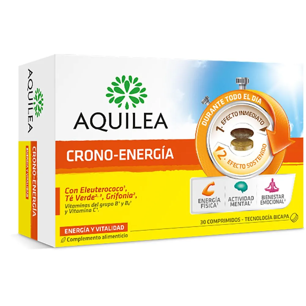 Aquilea Crono-energy Tabletter 30 Enheter, One Size