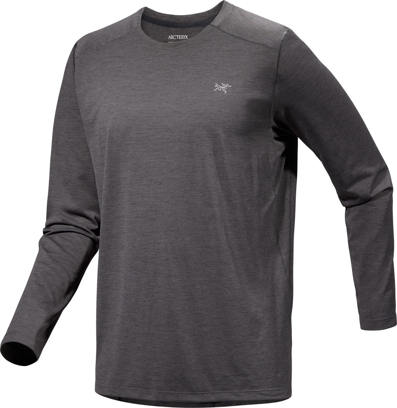 Arc'teryx Cormac Crew LS, Black heather